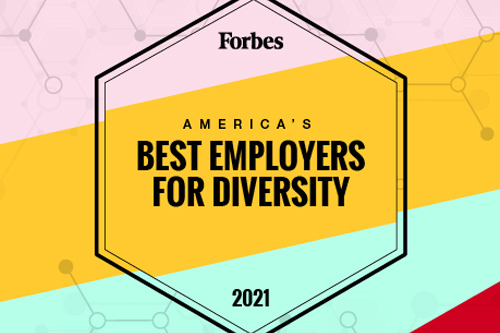 Forbes Logo Best Employers for Diversity 2021